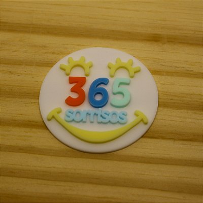 TAG Sorriso - 365 Sorrisos - 6cm - 1 unidade