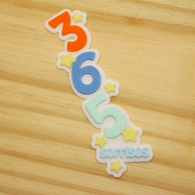 Aplique para Batata Grande 365 - 365 Sorrisos - 14cm - 1 unidade