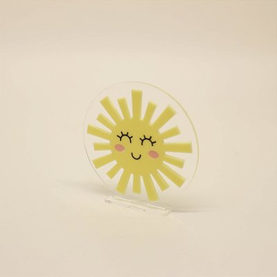 Cenário Sol Feliz - 365 Sorrisos - 8cm - 1 unidade