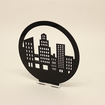 Cenário Prédios - Heróis - 12cm - 1 unidade