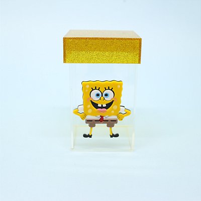 Caixa Suspiro Personagens - Bob Esponja - 12cm - 1 unidade