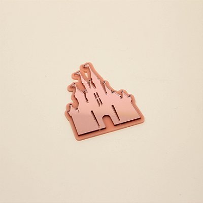 Aplique Castelo - Princesas - 8cm - 1 unidade