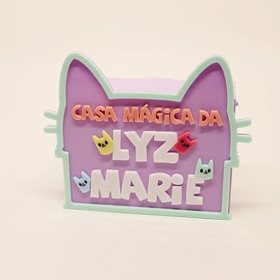 Caixa Kinder Gatinhos - Casa Mágica da Gabby - 11,5cm - 1 unidade