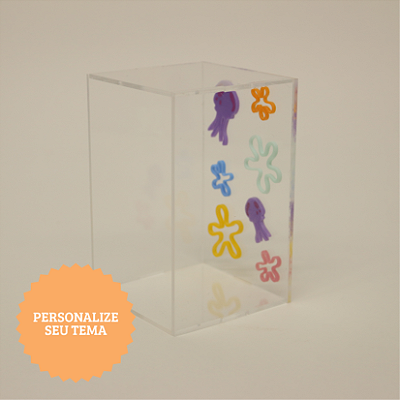 Caixa Mini Cúpula Personalizável - 11cm - 1 unidade