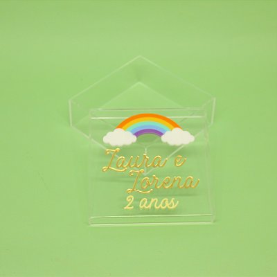 Caixa Pipoca Nomes - Arca de Noé - 10cm - 1 unidade