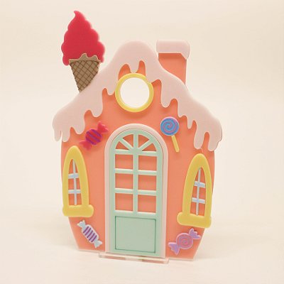 Cenário Casinha de Doces - Confeitaria - 15cm - 1 unidade