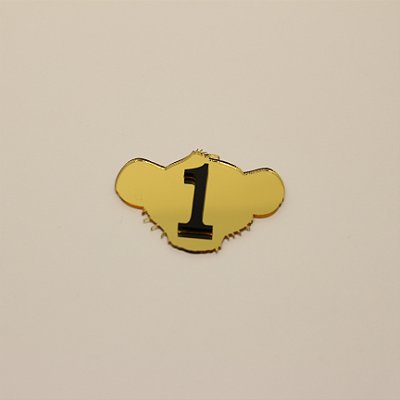 Aplique Idade Simba - Rei Leão - 5,5cm - 1 unidade