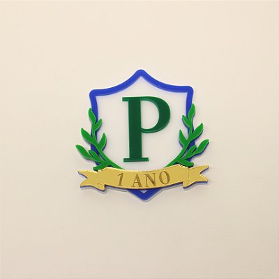 Brasão Inicial com idade - Urso Ralph Lauren - 6,5cm - 1 unidade