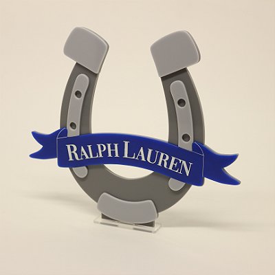 Cenário Ferradura - Polo Ralph Lauren - 12cm - 1 unidade