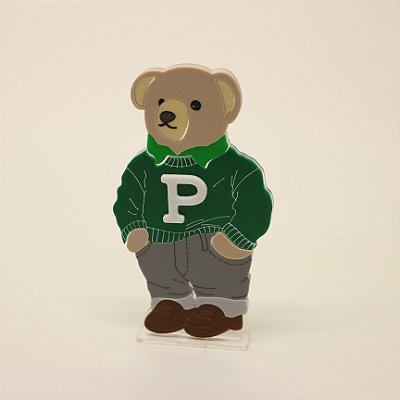 Cenário Urso - Polo Ralph Lauren - 12cm - 1 unidade