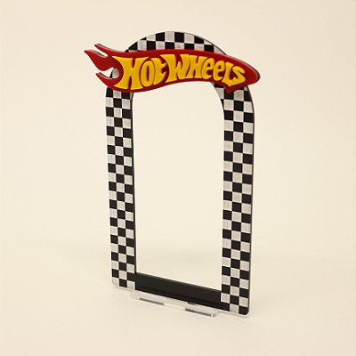 Cenário Quadriculado - Hot Wheels - 14cm - 1 unidade