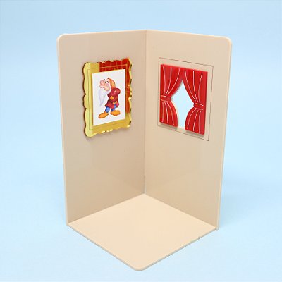 Cenário Quarto Anão - Branca de Neve - 14cm - 1 unidade