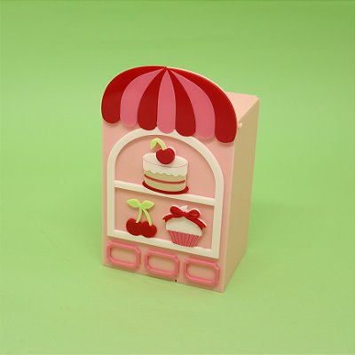 Caixa Kinder Vitrine - Cerejinha - 11cm - 1 unidade