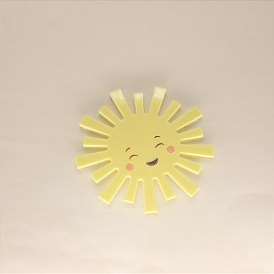 Aplique Sol - 365 Sorrisos - 8cm - 1 unidade