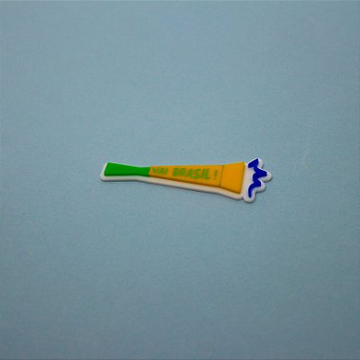 Aplique Vuvuzela - Futebol - 8cm - 1 unidade