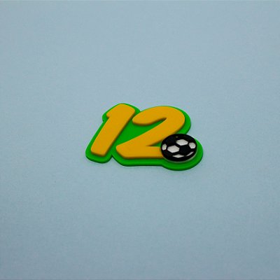 Aplique Idade com bola - Futebol - 5cm - 1 unidade