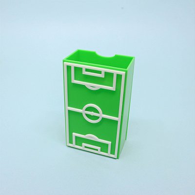 Cachepô Kitkat Campo - Futebol - 12cm - 1 unidade