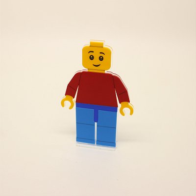 Cenário Boneco - Lego - 13cm - 1 unidade