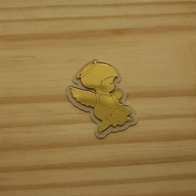 Aplique Anjo - Batizado - 7cm - 1 unidade