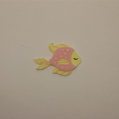 Aplique Peixinha - Fundo do Mar - 6cm - 1 unidade