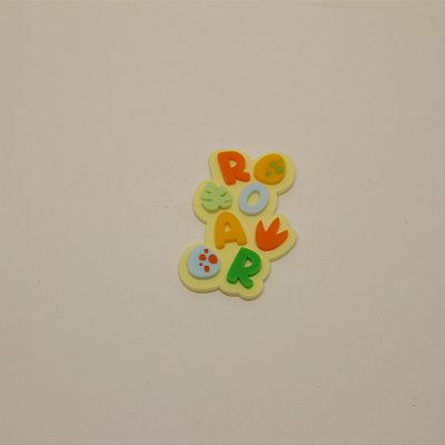 Aplique ROAR - Dinossauro - 6cm - 1 unidade