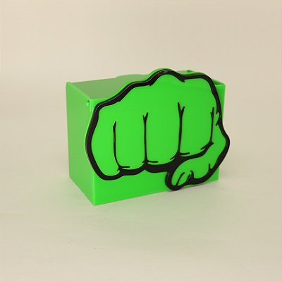 Caixa Kinder Hulk - Heróis - 11cm - 1 unidade