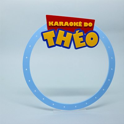 Cenário Karaokê com furo para LED - Toy Story - 22cm - 1 unidade
