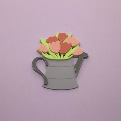 Aplique Regador - Jardim - 8cm - 1 unidade