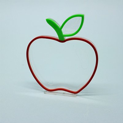 Cenário Maça para LED interno - Branca de Neve - 12cm - 1 unidade