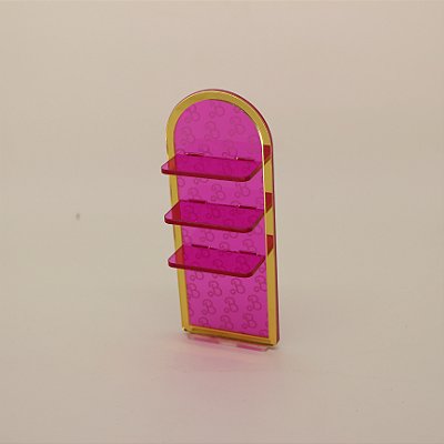 Cenário Estante - Barbie - 15cm - 1 unidade