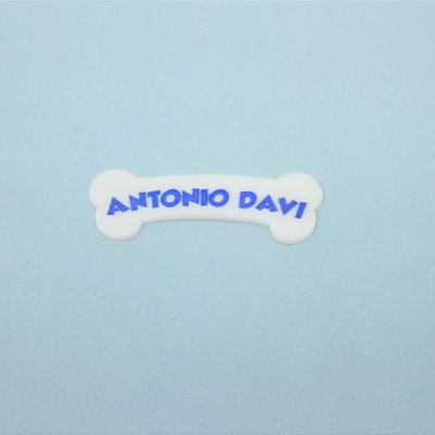 Aplique Osso com nome - Patrulha Canina - 6cm - 1 unidade
