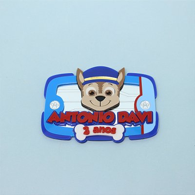 Aplique Kitkat Chase - Patrulha Canina - 12cm - 1 unidade