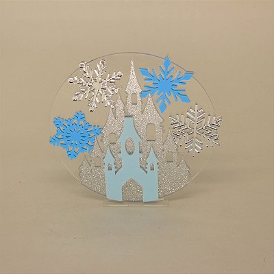 Cenário Castelo - Frozen - 12cm - 1 unidade