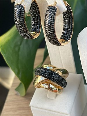 Conjunto Turmalina Negra