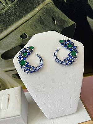 Brinco Arranjo Azul