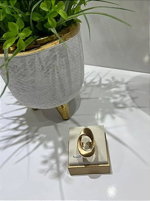 Anel Orgânico Acetinado