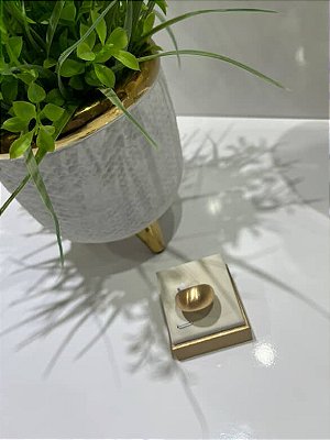 Anel Abaulado Acetinado