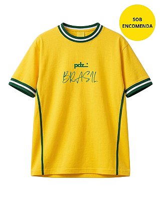 Camiseta Brasil Amarela