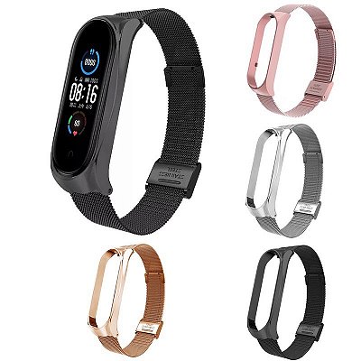 Pulseira Metal Milanese para Mi Band 3/4