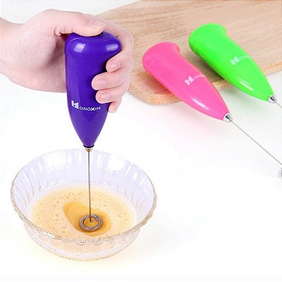 Mini Mixer Misturador de Bebidas Portátil Elétrico.