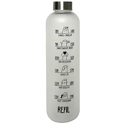 Garrafa De Agua Motivacional Squeeze 1L