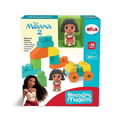 Blocos Mágicos Moana Disney