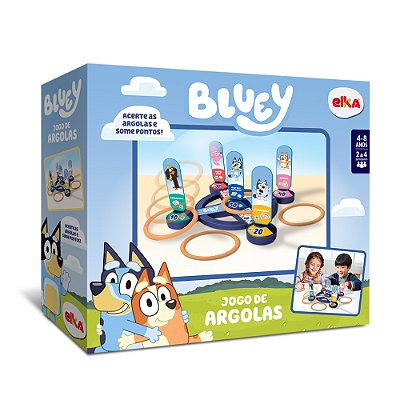 Jogo de Argolas Bluey