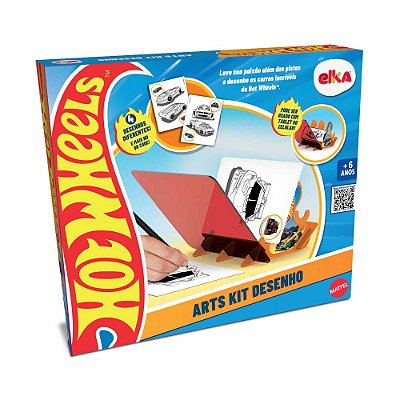 Arts Kit Desenho Hot Wheels