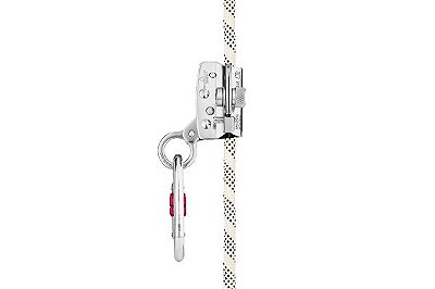 TRAVA-QUEDA PARA CORDA DE 12 MM COM MOSQUETÃO