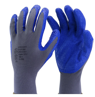 LUVA DE ALGODAO COM BANHO LATEX CA32035