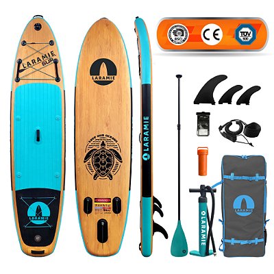 Prancha Stand Up Inflável De Alta Performance + Kit- Laramie KIT-MA