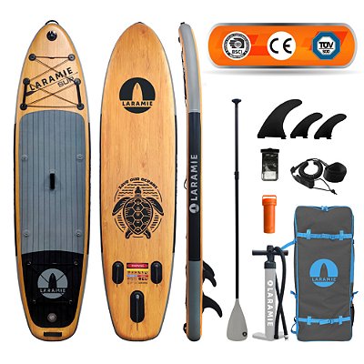 Prancha Stand Up Inflável De Alta Performance + Kit- Laramie KIT-MC