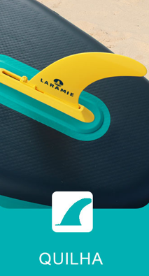 Quilhas Stand Up Laramie 11,6 pés Kit-Xgreen