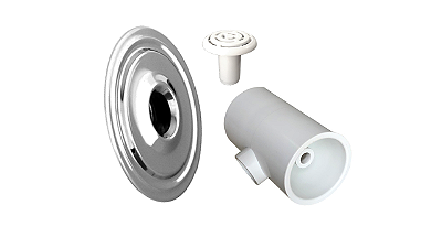 Dispositivo Hidro Inox 50mm Com Direcionador